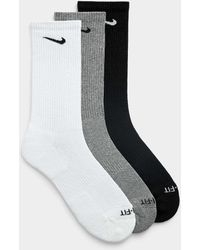Nike - Solid Everyday Plus Socks 3 - Lyst