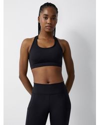 I.FIV5 - Mesh Racerback Sports Bra Medium To High Support - Lyst