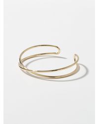 Simon's - Crisscross Open Bangle - Lyst