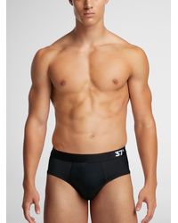 Le 31 - Sporty Microfibre Brief Retransformed Polyester - Lyst