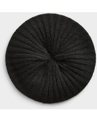 Simon's - Recycled Polyester Knit Beret - Lyst