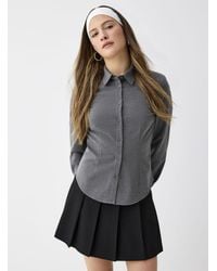 Twik - Stretch Fitted Crepe Shirt - Lyst