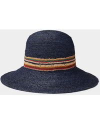 Paul Smith - Signature Stripes Straw Hat - Lyst