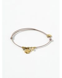 Simon's - Bead And Clover Cord Bracelet - Lyst