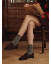 Simon's - Striped Rolled - Lyst
