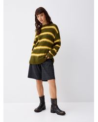 Twik - Striped Fuzzy Sweater - Lyst