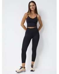 I.FIV5 - V-neck Support Tank Low-impact Support (women, Black, Large) - Lyst