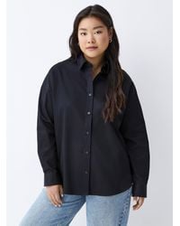 Twik - Loose Plain Poplin Shirt - Lyst