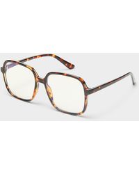 Simon's - Isabella Oversized Square Sunglasses - Lyst