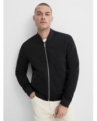 Le 31 - Embossed Geo Bomber Jacket - Lyst