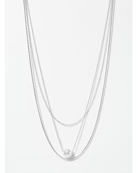 Simon's - Pearly Bead Multi - Lyst