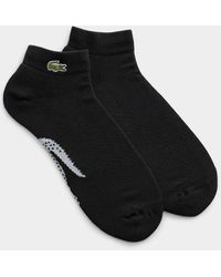 Lacoste Croc Sole Padded Ped Socks - Black