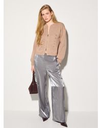 Icône - Frog toggle Effect Soft Cardigan - Lyst