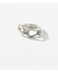 Serge Denimes - Lasso Silver Ring - Lyst