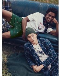 Le 31 - Playful Christmas Print Lounge T - Lyst