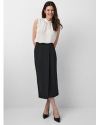 Soaked In Luxury - Bea Crossover Maxi Skirt - Lyst