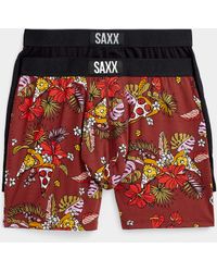 Saxx Underwear Co. - Pizza And Flowers Boxer Briefs Ultra - Lyst