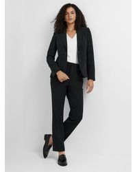 Contemporaine - Sleek Suiting Crepe Pant Fit: Straight Leg, High Rise - Lyst