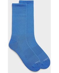 Le 31 - Solid Organic Cotton Athletic Socks - Lyst