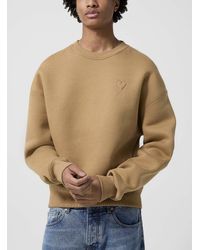 Ami Paris - De Coeur Embossed Logo Sweater - Lyst
