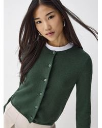 Twik - Boxy Rounded Neck Cardigan - Lyst