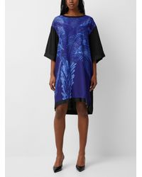 Denis Gagnon - Palm Tree Print Tunic Dress - Lyst