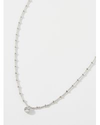 Simon's - Faceted Stone Chain - Lyst