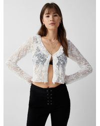 Lace Cardigans for Women - Up to 70% off | Lyst