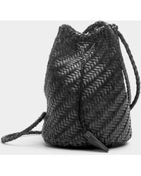 Dragon - Jump Braided Leather Bucket Bag - Lyst
