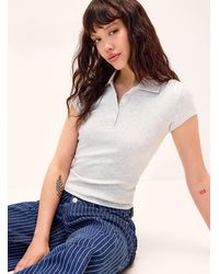Twik - Solid Fitted Polo Shirt - Lyst