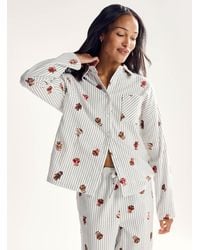 Miiyu - Patterned Soft Flannel Shirt Christmas Collection - Lyst