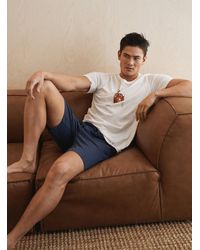 Le 31 - Brushed Organic Cotton Lounge Short - Lyst