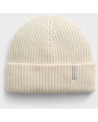 Herschel Supply Co. - Minimalist Logo Tag Ribbed Tuque - Lyst