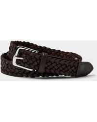 Polo Ralph Lauren - Braided Leather Belt - Lyst