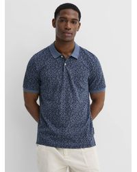 Marc O' Polo - Abstract Flower Piqué Polo - Lyst