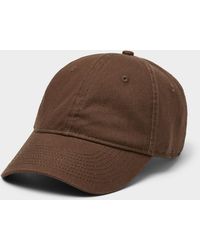 Simon's - Solid Baseball Cap - Lyst