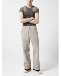 DIESEL - D-boix Frayed Effect Jean (men, White, 30) - Lyst