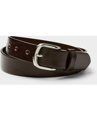Simon's - Essential Leather Belt - Lyst