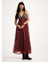 Twik - Sequined Floral Maxi Dress - Lyst