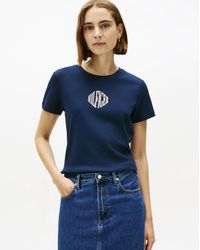 Tommy Hilfiger - Varsity Crew Neck T-Shirt - Lyst