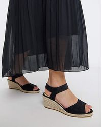 JD Williams - Two Part Espadrille Wedge Ex Wide - Lyst