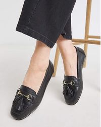Heavenly Soles - Leather Driving Moccasin Ex Wide - Lyst