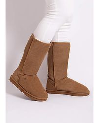 Just Sheepskin - Tall Outdoor Boots - Lyst