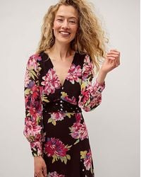 Monsoon - Kiri Floral Print Maxi Dress - Lyst