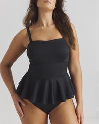 MAGISCULPT - Contour Me Peplum Swimsuit - Lyst