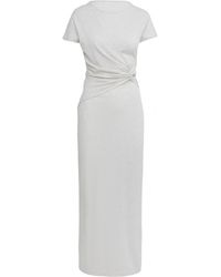 Simply Be - Twist Front Premium Jersey Dress - Lyst