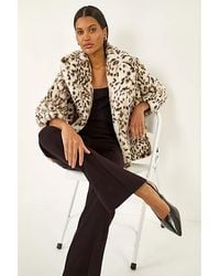 Roman - Roman Straight Leg Ponte Stretch Trouser - Lyst