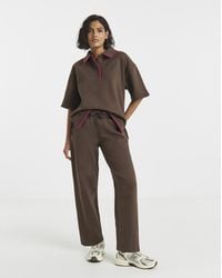 Simply Be - Whipstitch Barrel Leg Jogger - Lyst