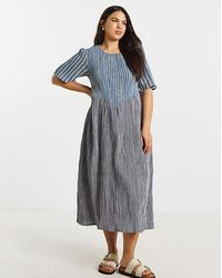 Native Youth - Ny Seersucker Dress - Lyst