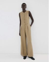 Mango - Lyocell Combined Jumpsuit - Lyst